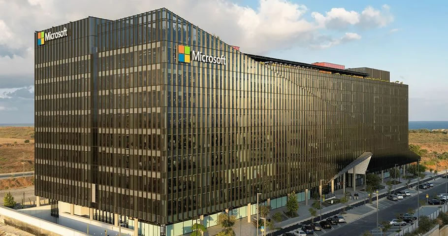 Microsoft微软赫兹利亚园区办公楼设计 Gindi Studio 景观网